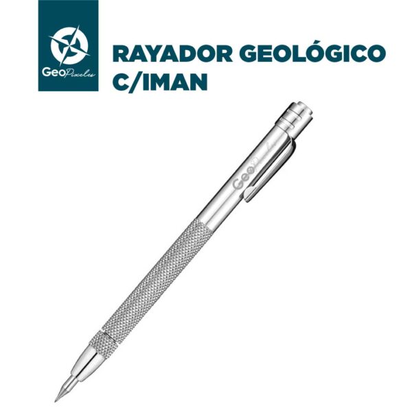 Lápiz Rayador punta Tungsteno C/imán- Geopixeles Profesional