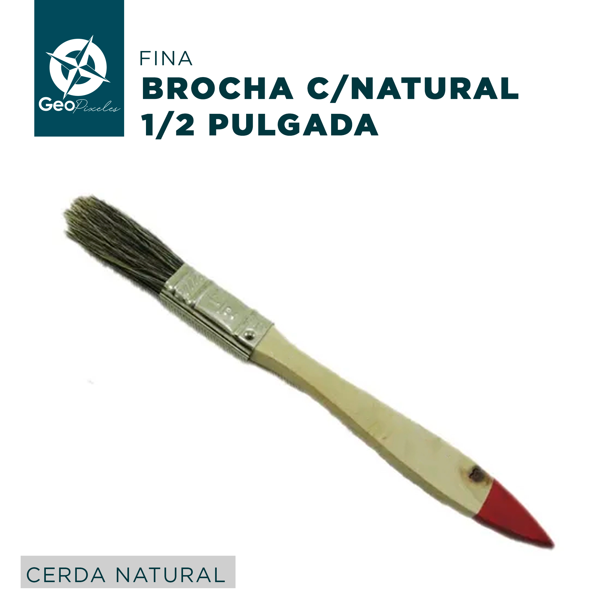 BROCHA DE CERDA NATURAL DE 1 1/2 PULGADA HDX