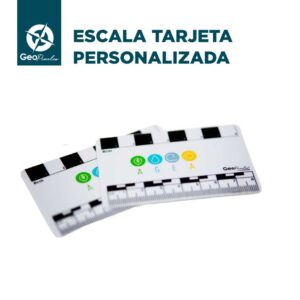 Escala tarjeta personalizada